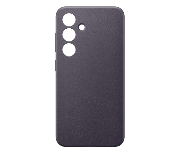 SAMSUNG Vegan Leather do Galaxy S24 ciemno fioletowy - 1210729 - zdjęcie 5